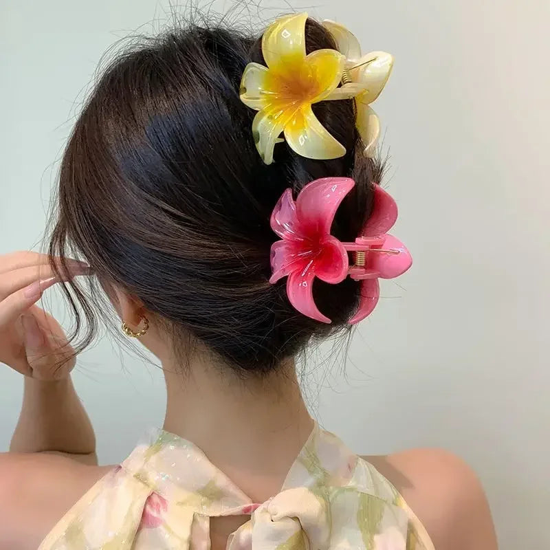 Blumen-Haarkralle für Damen & Mädchen
