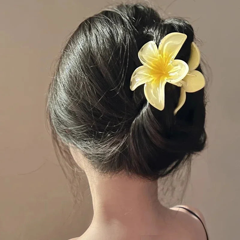Blumen-Haarkralle für Damen & Mädchen